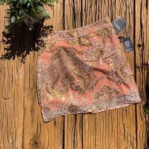 Dazzling, Festive Mini Skirt